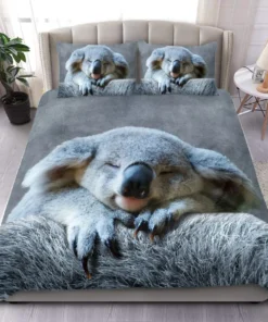Cute Koala Sleep All Over Printed Bedding Set Q051002